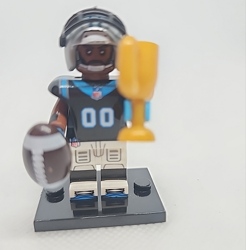 - Minifigure american football NFL Arizona Carolina Panthers Football block M13